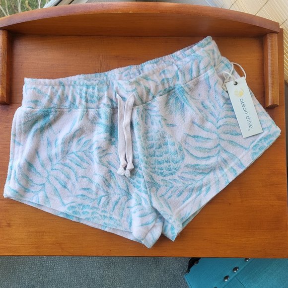 Ocean Drive Comfy Fleece Lounge Shorts NWT - Picture 2 of 3